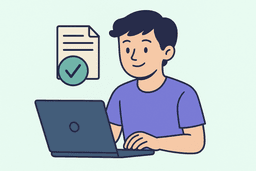 Ilustración del paso: La IA de Billia genera tu factura sin errores